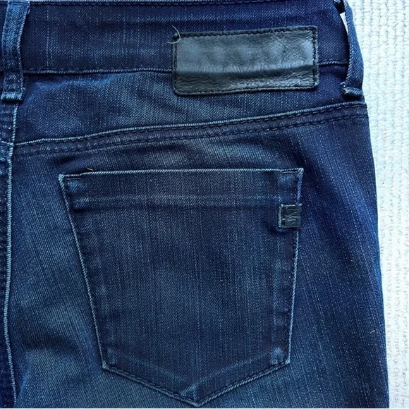 Serfontaine low rise skinny jean dark wash cigarette leg stretch Euphoria sz 25 - Picture 7 of 15